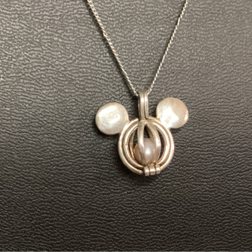 Delicate sterling with mother of Perl,
